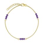 Amethyst Station Bracelet Product Image