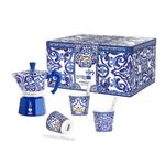 Moka Dolce & Gabbana Gift Set - 3 Cup Moka Blu Mediterraneo Product Image