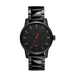 Mens Classic II Jet Black Ion-Plated Stainless Steel Black Dial Product Image
