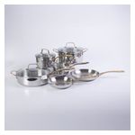 Castelle 10pc Stainless Steel Cookware Set Product Image