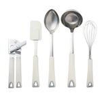 Drexler 6pc Kitchen Tool Set Linen Product Image