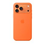 iPhone 17 Pro Max Silicone Case with MagSafe – Orange Product Image