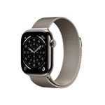 Apple Watch Series 11 GPS + Cellular 42mm Natural Titanium Case with Natural Milanese Loop Product Image