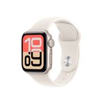 Apple Watch SE 3 GPS 40mm Starlight Aluminum Case with Starlight Sport Band - S/M Product Image