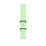 49mm Neon Green Ocean Band - Black Titanium Finish Product Image