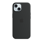 iPhone 15 Silicone Case with MagSafe - Black Product Image