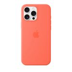 iPhone 16 Pro Max Silicone Case with MagSafe – Tangerine Product Image