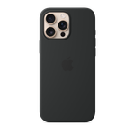 iPhone 16 Pro Max Silicone Case with MagSafe - Black Product Image