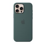 iPhone 16 Pro Max Silicone Case with MagSafe - Lake Green Product Image