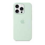 iPhone 16 Pro Silicone Case with MagSafe - Aquamarine Product Image