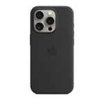 iPhone 15 Pro Silicone Case with MagSafe - Black Product Image