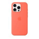 iPhone 16 Pro Silicone Case with MagSafe - Tangerine Product Image