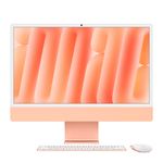 24-inch iMac with Retina 4.5K display: Apple M4 chip with 10-core CPU and 10-core GPU, 256GB SSD - Orange Product Image