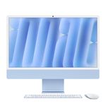 24-inch iMac with Retina 4.5K display: Apple M4 chip with 10-core CPU and 10-core GPU, 512GB SSD - Blue Product Image