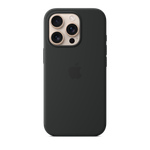 iPhone 16 Pro Silicone Case with MagSafe - Black Product Image