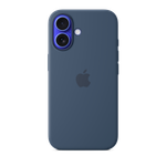 iPhone 16 Silicone Case with MagSafe - Denim Product Image