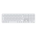 Magic Keyboard with Touch ID and Numeric Keypad for Mac models with Apple silicon - German - White Keys Product Image