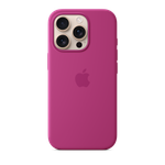 iPhone 16 Pro Silicone Case with MagSafe - Fuchsia Product Image