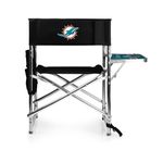 Sports Chair - Miami Dolphins Black Product Image