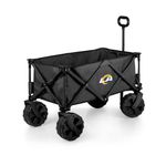 Adventure Wagon Elite All-Terrain Portable Utility Wagon -Los Angeles Rams Dark Gray Product Image