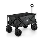 Adventure Wagon Elite All-Terrain Portable Utility Wagon -Philadelphia Eagles Dark Gray Product Image