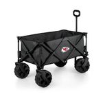 Adventure Wagon Elite All-Terrain Portable Utility Wagon -Kansas City Chiefs Dark Gray Product Image