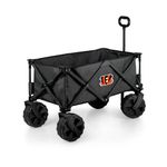 Adventure Wagon Elite All-Terrain Portable Utility Wagon -Cincinnati Bengals Dark Gray Product Image