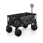 Adventure Wagon Elite All-Terrain Portable Utility Wagon -Carolina Panthers Dark Gray Product Image