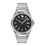 Mens Centurion Automatic Stainless Steel Watch Black Dial Product Image