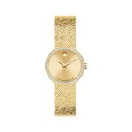 Ladies Museum Velura Gold-Tone Stainless Steel Milanese Watch Gold Dial Product Image