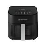 7qt Digital Air Fryer, Black Product Image