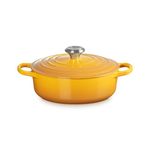 3.5qt Signature Cast Iron Round Wide Dutch Oven, Nectar Product Image