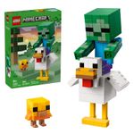 LEGO - Minecraft Chicken Jockey Building Toy 21582 Product Image