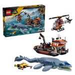 LEGO - Jurassic World Mosasaurus Dinosaur Boat Attack 77983 Product Image