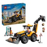 LEGO - City Yellow Backhoe Loader Building Toy 60480 Product Image