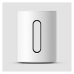 Sub Mini Compact Subwoofer White Product Image