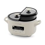 MultiMeal Dual-Pot Multicooker & Slow Cooker w/ Bake Function Oat Milk Product Image