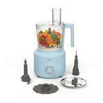 10-Cup Electric Food Processor Sky Blue Product Image