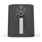 6qt Slim Air Fryer Caviar Gray Product Image