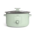 8qt Programmable Slow Cooker Honeydew Green Product Image