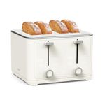Classic 4 Slice Toaster Linen Cream Product Image