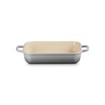 4qt San Francisco Stoneware Rectangular Baking Dish French Gray Product Image