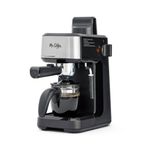 4-Shot Steam Espresso Maker Black Product Image