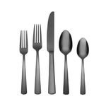 Aptitude Midnight Glossy 20pc Flatware Set Product Image