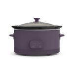 6qt Programmable Slow CookerPlum Product Image