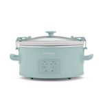 Design Series One-Touch Cook & Carry 6qt Slow Cooker Ocean Fog Product Image
