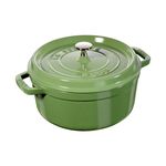 4qt Cast Iron Round Dutch Oven Pistachio Product Image