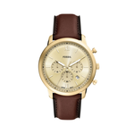 Fossil Men's Neutra Chronograph Brown Leather Watch Product Image