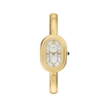 Fossil Women's Sloan Three-Hand Gold-Tone Stainless Steel Watch Bangle Product Image