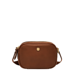 Fossil Danni Leather Crossbody Bag Medium Brown Product Image